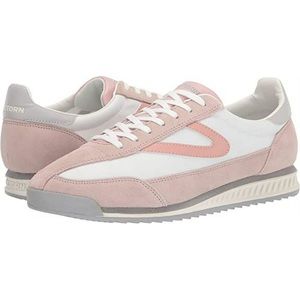 Tretorn Women's Size 8, Rawlins Retro Lace-up Sneaker, Blush